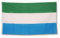Prom Sierra Leone Flagge Fahne 90 * 150 cm