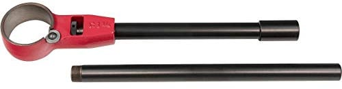 Roller 479092 Gewindeschneider Roller’S Central | besonders schlanke Form, teilbarer Rohrarm, einzigartige Verriegelung | Ratschenhebel: ⅛ – 1¼ / 10 – 40 mm, schlankerr,