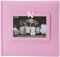 Pioneer Photo Albums Fotoalbum mit 200 Taschen, Stoff kariert, für Fotos mit Einer Größe von 10 x 15 cm (4 x 6), Rosa
