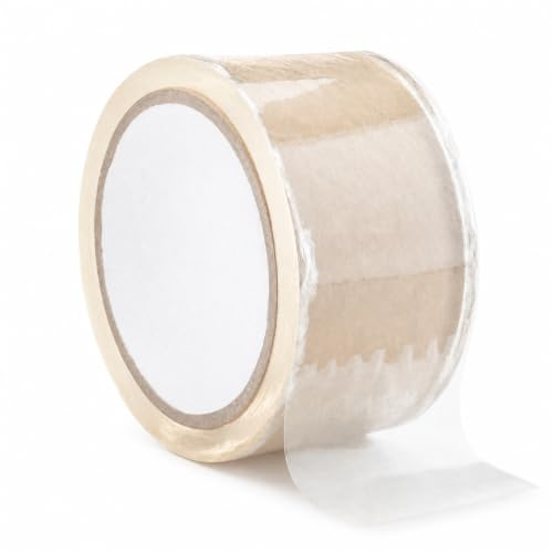 Ouch! - Bondage Tape - 20 m lang - 5 cm breit, 1 Stück (Transparent) | Selbsthaftendes BDSM-Tape für Paare – klebt nur an sich selbst, rückstandsfrei entfernbar, mehrfach verwendbar