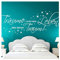 Wandora Wandtattoo Zitat Träume nicht dein Leben I weiß (BxH) 150 x 58 cm I Wohnzimmer Schlafzimmer Sticker Aufkleber Wandaufkleber Wandsticker G026