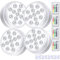 ALED LIGHT Sommergibile Luce LED RGB, Luci Piscina Impermeabile 13 LEDS Luci Subacquee con Telecomandi Laghetto di Notte Luci Decorazione per Piscina Festa Cerimonia Nuziale Halloween Partito Fish Tan
