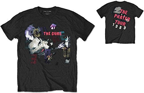 The Cure T Shirt The Prayer Tour 1989 Nue Vintage offiziell Herren Schwarz XXL