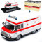 Atlas Barkas B1000 SMH Schnelle Medizinische Hilfe DDR Ambulanz Krankenwagen Weiss 1961-1990 1/43 Modell Auto