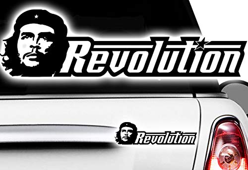 HR-WERBEDESIGN 1x Che Guevara Revolution Auto Aufkleber Castro Tuning Decal Cuba Kuba Fidel xxq