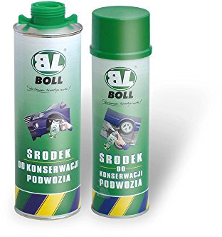 Boll Mittel für Wartung von Fahrwerken Hohlraum Unterboden Bitumen Schwarz 500ml 001008