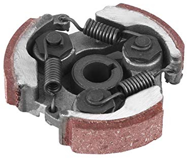 Motorrad Kupplung mit 3 Federn, Fydun Aluminium Kupplungsbelag Zentrifugal Clutchs Einheit Springs für 2-Takt Mini Pocket Dirt Bike ATV Scooter
