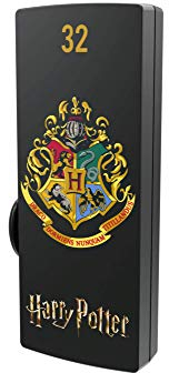 EMTEC, ECMMD32GM730HP05, Clé USB 32 Go Harry Potter - Design exclusif inspiré des maisons de Poudlard - Vitesse de lecture jusqu'à 15 MB/s - Système coulissant - Couleur : Multicolore