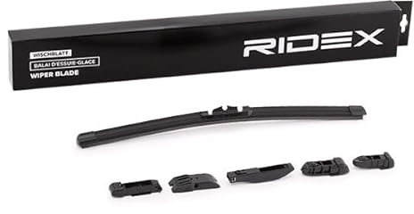 RIDEX Scheibenwischer mit Spoiler Frontscheibenwischer Vorne Wischblattausführung: Rahmenlos Form: flach Länge 1: 400mm 298W0161