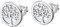 Lotus Silver SILBER Ohrstecker LP1821-4/1 Lebensbaum Kreis Ohrringe D2JLP1821-4-1 ein Geschenk zu Weihnachten, Geburtstag, Valentinstag für die Frau