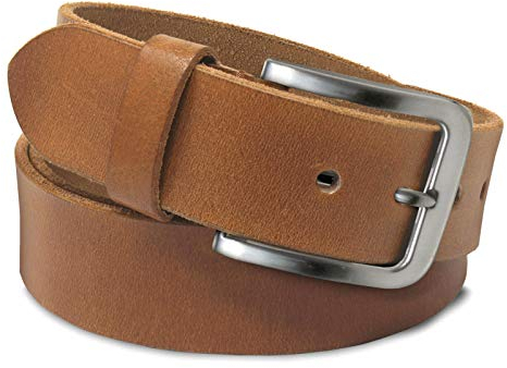 ROYALZ Vintage Damen Ledergürtel braun 90 cm Lang 38 mm Breit Büffel-Leder Frauen Gürtel für Jeans Anzug