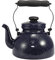 WHLMYH Hervidor Tetera Esmalte Mini Hervidor de Hierro Fundido Negro con Filtro Hervidor de Esmalte Azul 2L Cocina de Inducción Gas General Creative Starry Hervidor de Porcelana
