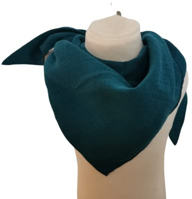 XXL Musselintuch für Damen und Herren (Petrol)