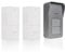 Byron DIC-21525 Kabellose Audio Türklingel – 2 Teilnehmer/Wohnungen – 2-Wege Komunikation – Einfache Installation – 125 m Funk-Reichweite, Weiß