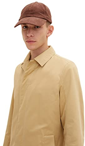TOM TAILOR Denim Herren Basic Cap 1033299, 15037 - Light Wood Brown, ONESIZE
