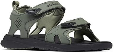 Columbia Homme 2 Strap Sandale de Sport, Gravier Noir, 44 EU