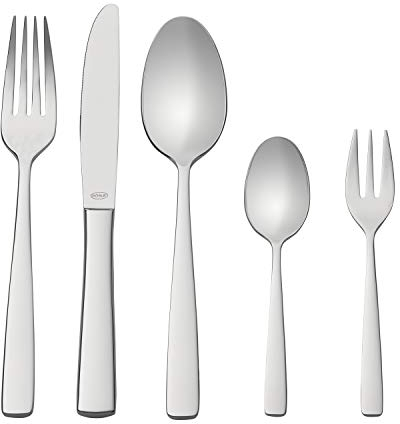RÖSLE ELEGANCE Besteck Set für 12 Personen – 60-teiliges Hochglanzpoliertes Essbesteck aus Edelstahl 18/10 – Premium Besteckset, Spülmaschinengeeignet, in Eleganter Geschenkbox