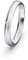JC Trauringe Silber 925 Einzelring Ehering I Wedding Rings | Verlobungs-ring | Partnerring mit Gravur in edler Schatulle 1 Hochzeitsring Damenring mit einem Zirkonia Stein S063-DR