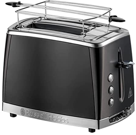 Tostador Russell Hobbs Matte Black 2 Rebanada Corta 1550 W Matte 26150-56