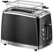 Tostador Russell Hobbs Matte Black 2 Rebanada Corta 1550 W Matte 26150-56