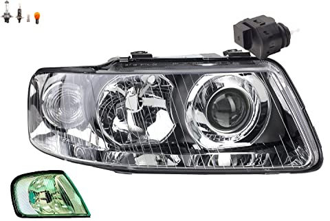 Johns, Scheinwerfer passend für Audi A3 8L 09/00-05/03 Rechts Leuchtmit. + LWR Blinker