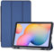 ProCase Case for Galaxy Tab S6 Lite 10.4 2024 2022 2020(SM-P620/P625/P613/P619/P615/P610), Trifold Stand Folio Soft TPU Translucent Back Cover with S Pen Holder Support Auto Wake/Sleep -Navy