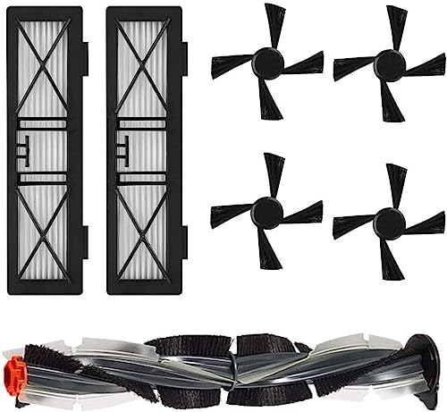Ersatzteile Kompatibel mit Neato Botvac D-Serie D75 D80 D85 und Ersatzfilter für BotVac Connected-Serie D3 / D5 / D7 Einschließlich Hauptbürste, Seitenbürste und Ultra-Performance-Filter