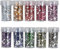 Ideen mit Herz Diamond-Painting-Steine | rund (Strass | Farbsortierung 1 | 10 Dosen)