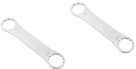 Sosoport Sr Suntour 2 Stück Vorderradgabelschlüssel Gabelkappenschlüssel Reifenwechselwerkzeug Vorderradgabelkappen Entferner Werkzeuge Kopf Vorderradgabel Werkzeug Sr Suntour Werkzeug