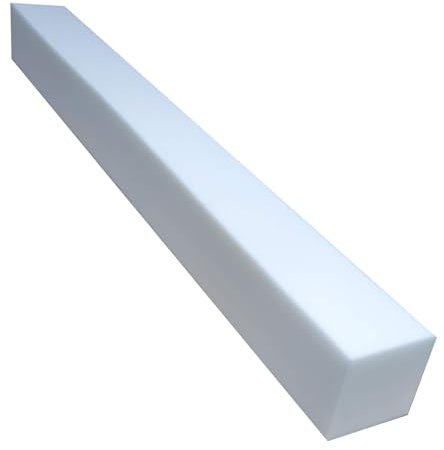 All4All Matratzenverlängerung – Zusatzmatratze - Schaumstoff zuschnitt - Matratzenkeil - Bett Lückenfüller, Matratzenausgleich – Matratzenverbinder - Matratzenverbreiterung - RG25/44-12x20x200cm