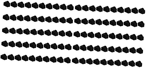 Uonlytech 100stücke Silikonabdeckungen Für Netzwerkanschlüsse Staubschutzkappen Für Ethernet-hub-Ports Flexibel Und Langlebig Zum Schutz Vor Schmutz Und Flüssigkeiten