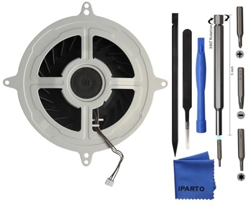 iParto Internal Cooling Fan Replacement for Sony Playstation 5 PS5 Console Cooling Fan Replacement (PS5 Regular Version)