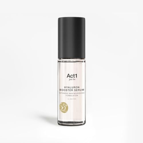 Hyaluron Booster Serum - Act 1 - Verjüngen Sie Ihre Haut mit intensiver und reichhaltiger Pflege - 55+ Formel - 30ml