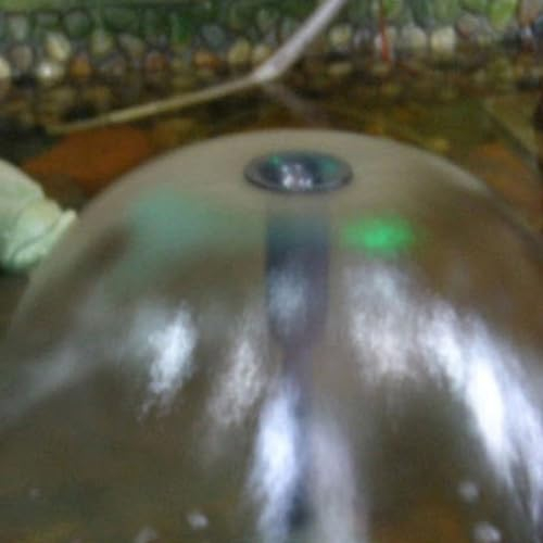 Set de buses en plastique noir pour fontaines de jardin, comprend 8 buses pour différents effets d'eau