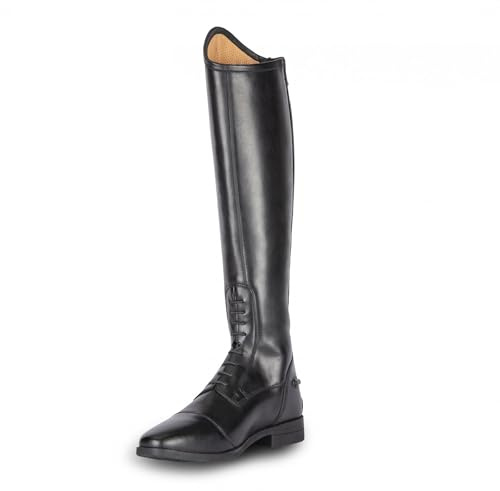 Shires Moretta Ortona Childrens Tall Leather Horse Riding Boots - Black
