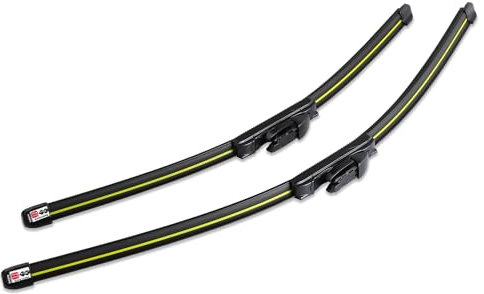 GEARMONSTER Scheibenwischer Wischerblätter Vorne Auto Scheibenwischer Wischerblätter-Set für Fiat Ducato III Typ 250 ab 2006 (2er Set: 650mm/525mm)