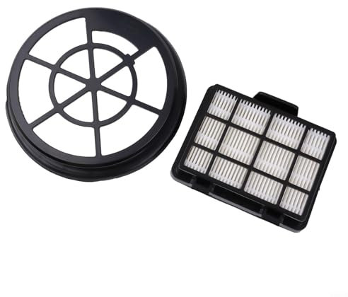 WIIYENA Filter Replacement Parts for Russell for Hobbs RHCV1611 for Compact XS Robot Vacuum Cleaner Accessories Motor Protection and Exhaust Filters Set(2 Pack)
