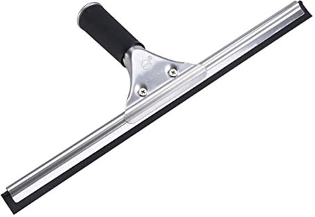 COLLBATH Limpiacristales De 40 Cm Resistente con Paño De Fibra.