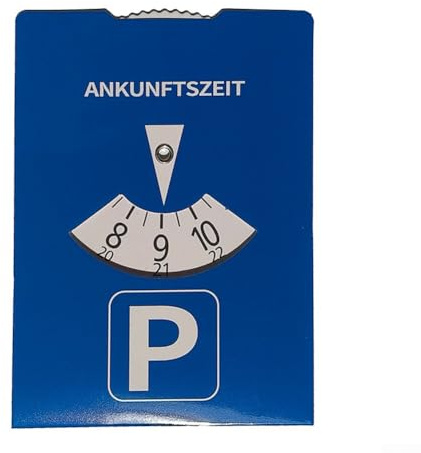 Windschutzscheiben-Parkscheibe für alle Autos, für Kartonmaterial für schnelle und einfache Verwendung