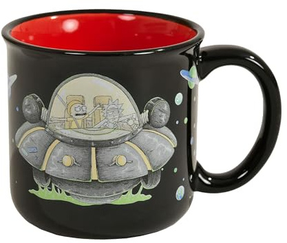 Elbenwald Tasse - verschiedene Motive Filme, Serien und Anime Mehrfarbig Keramik (Rick und Morty - Portal)