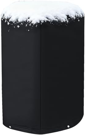 JIEBWCHA para bomba de fuente para exteriores, redondas, impermeables y resistentes a las heladas, cubierta de 3 capas para bombas de agua, para jardín, exterior, cisterna, estanque, piscina