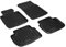 AZUGA Hohe Gummi Fußmatten passend für BMW 3er E46 Limousine / E46 Touring / E90 / E91 Touring AZ10300038 Automatten
