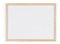 Bi-Office Budget Whiteboard mit Holzrahmen, trocken abwischbar, 5 Größen wählbar, 40 x 30 cm
