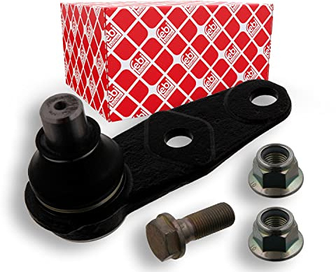 febi bilstein 34525 Traggelenk mit Schraube und Muttern, 1 Stück | Kompatibel mit: RENAULT TWINGO II