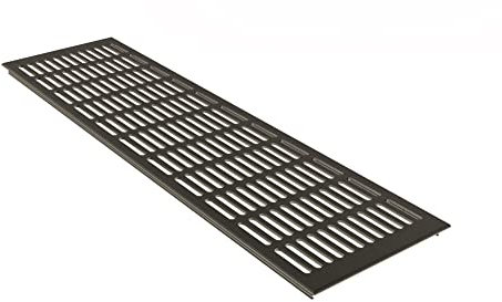 MS Raccordi Griglia di aerazione in Ventilazione in Alluminio 150 mm x 300 mm in diversi colori (Marrone anodizzato – C4)