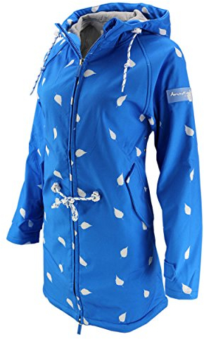 AMUNDSENS FJELL Softshell-Mantel Birka Blue Größe 42