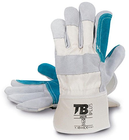 Verstärkter Handschuh, Grau 9