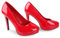Bismaa Mens Womens Drag Queen Cross Dresser HIGH Heel Round Toe Court Shoes Big Sizes UK 9,10,11,12 (UK 9/EU 43, Red Patent)