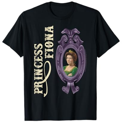 Shrek Princess Fiona In Mirror Poster T-Shirt