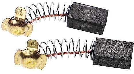 vhbw 2x spazzola carbone compatibile con Hitachi CR13VB, CR13VBY, CR13VC, D13Y, DH28PC, DH28PD utensile elettrico - Spazzola motore, 7 x 11 x 16,5 mm